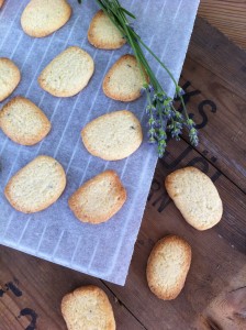 Småkager med lavendel